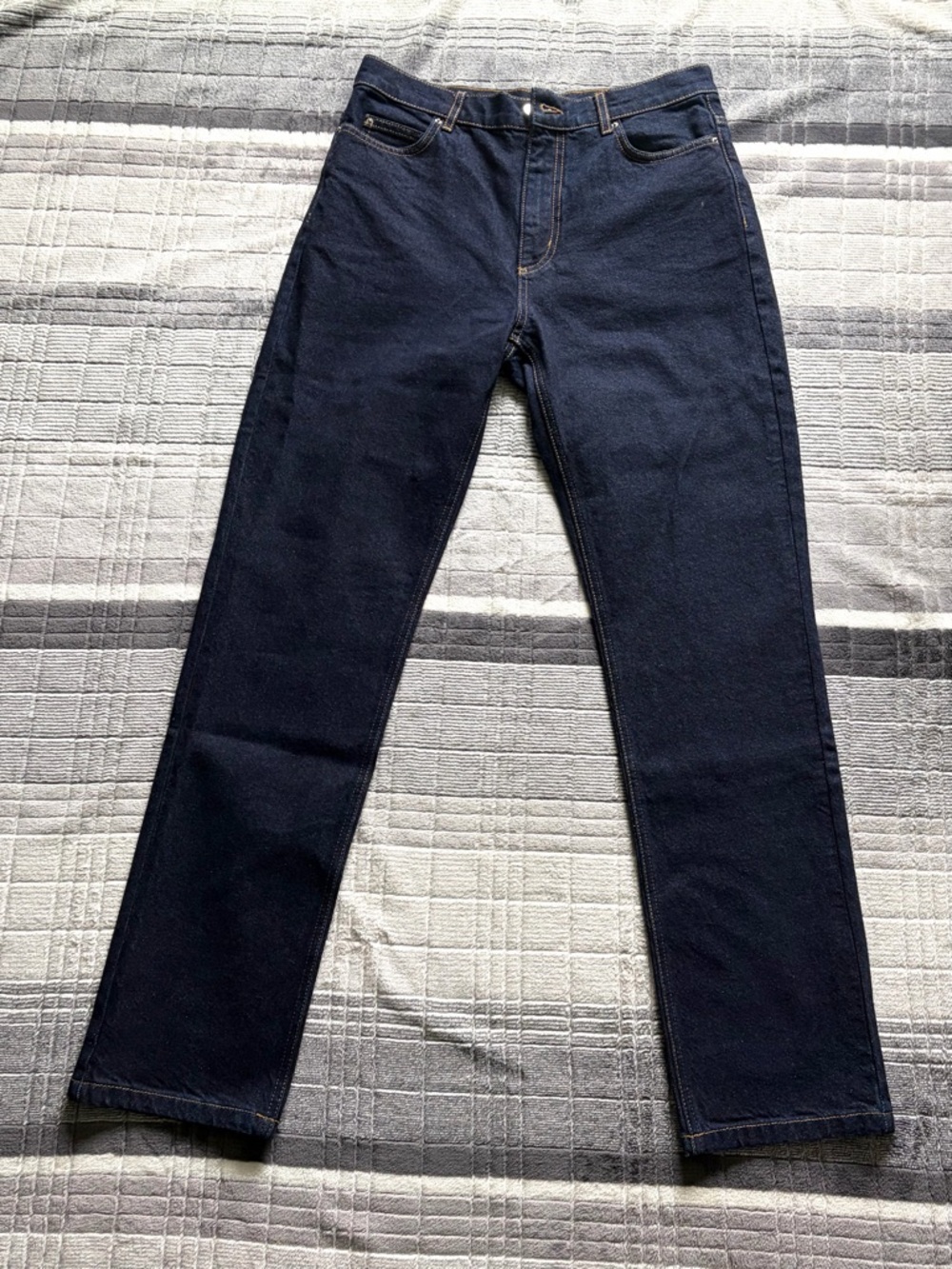 Khy High-Rise Women's Dark Blue Straight Jeans